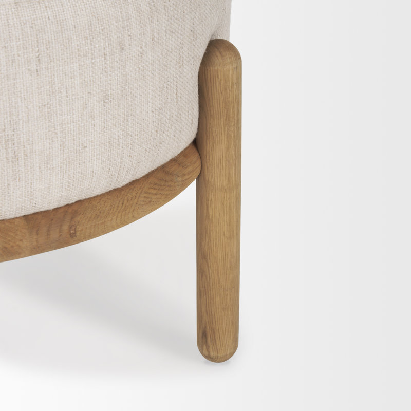 Wrought Studio™ Latrenda Upholstered Ottoman | Wayfair